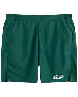 Palmes Oval Tennis Shorts - Green