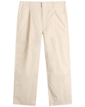 Drole de Monsieur Wide Leg Trousers - Natural
