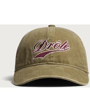 Drole de Monsieur Drôle Embroidered Cap - Green