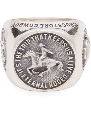 MAPLE Cowboy Signet Ring - White