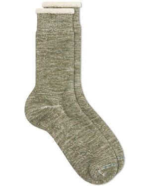 RoToTo Double Face Socks - Green