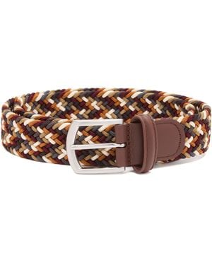 Anderson's Elastic Woven Belt - Brown