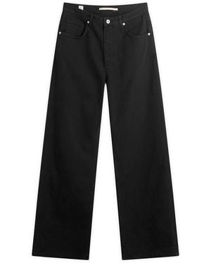 Norse Projects Korshavn Relaxed Twill 5 Pocket Trousers - Black