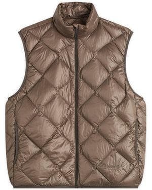 thisisneverthat Pertex Light Down Vest - Brown