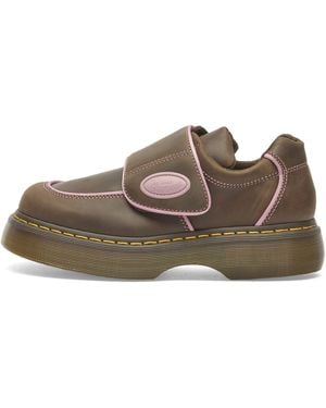 Dr. Martens Buzz Strap Velcro Shoe - Brown