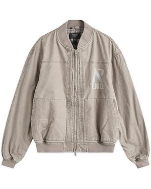 Represent End. X Utility Bomber Jacket - Brown