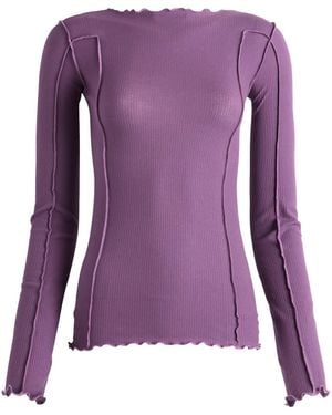 Baserange Omato Long Sleeve T-Shirt - Purple