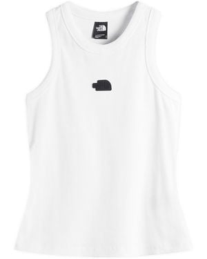 The North Face Slim Rib Tank Top - White