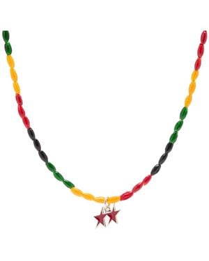 Twojeys Jamaican Necklace Presented By End - Metallic