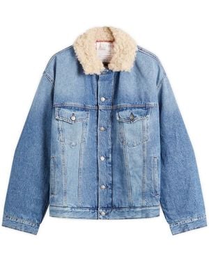Acne Studios Vintage Padded Robert Denim Jacket - Blue
