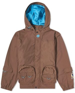 Pleasures X 555 Triple Modular Jacket - Brown