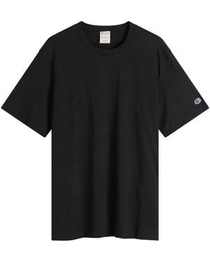 Champion Reverse Weave Loose Fit T-Shirt - Black