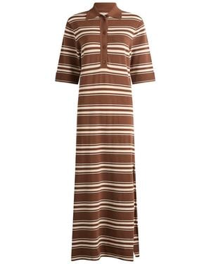 Faithfull the Brand Santiago Polo Dress - Brown
