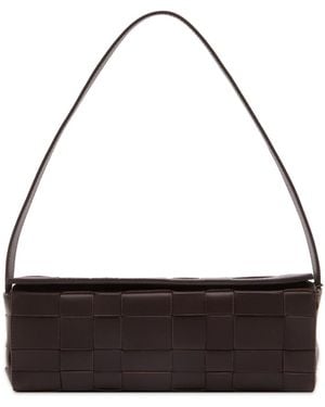 St. Agni Woven East West Bag - Black