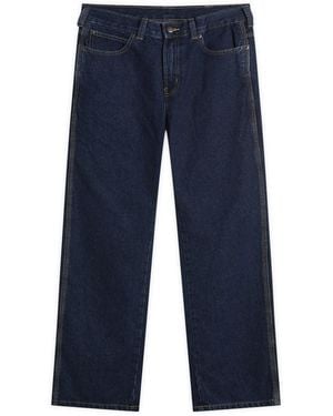Dickies 954 Relaxed Straight Work Jeans - Blue