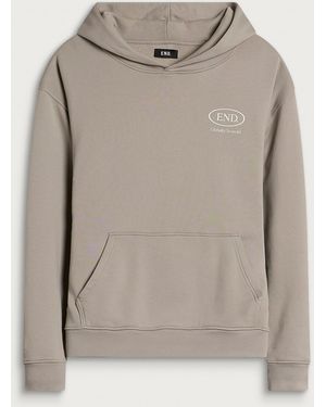END. Worn Established Hoodie - Grey