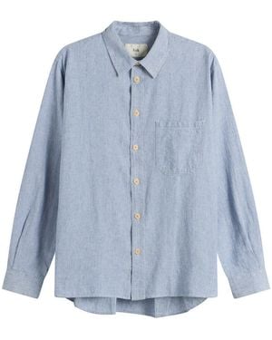 Folk Easy Fit Shirt - Blue