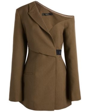 SIR. Sartoria Mini Dress - Green