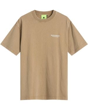 New Amsterdam Surf Association Seal Logo T-Shirt - Natural
