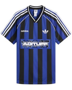 adidas Striped Jersey - Blue