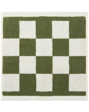 Hay Check Wash Cloth - Green