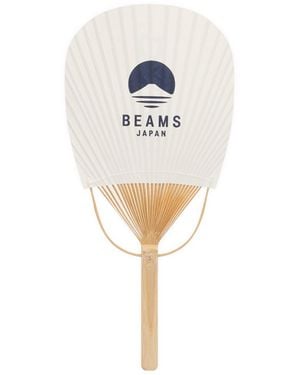 BEAMS Japan Paper Fan - White