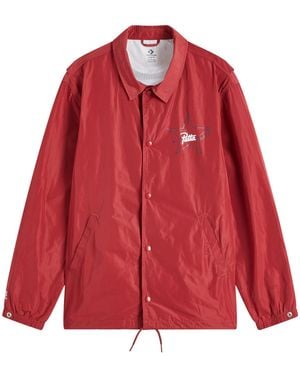 Converse X Patta Andover Jacket - Red