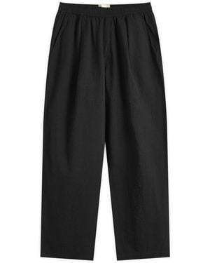 Folk Elasticated Wide Fit Trouser - Black