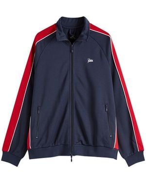PATTA Tricot Track Jacket - Blue
