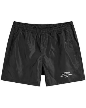 Club 1984 Atelier Dept Shorts - Black