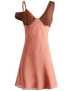 SIR. Halcyon Mini Dress - Brown