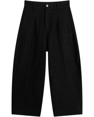 Ganter Cottonopolis Wool Trousers - Black