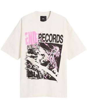 END. Records T-Shirt - White