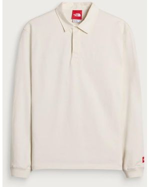 The North Face Box Rugby Shirt - White
