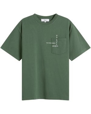 Palmes Ramus Pocket T-Shirt - Green