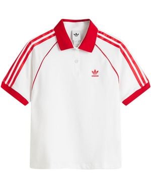 adidas Sst Adicolor Short Sleeve Polo - Red