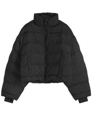 Daily Paper Relaxed Short Puffer Jacket - Black