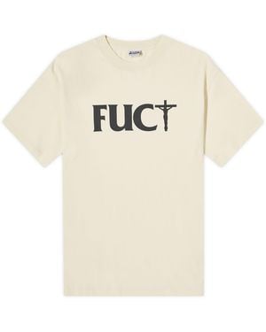 Fuct Crossed Logo T-Shirt - Natural