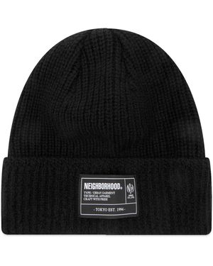 Neighborhood Jp Beanie - Black