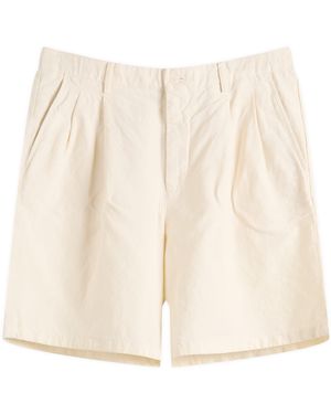 Norse Projects Benn Cotton Linen Shorts - Natural