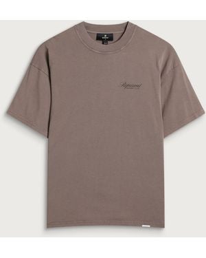 Represent Owners Club Script T-Shirt - Brown