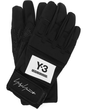 Y-3 X Nbhd Gloves - Black