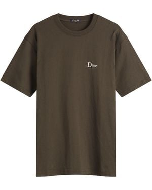 Dime Classic Logo T-Shirt - Grey
