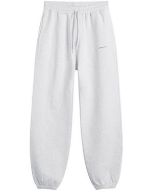 Cole Buxton Mini Logo Joggers - White