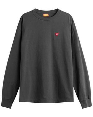 Human Made Dog Overalls Long Sleeve T-Shirt - Black