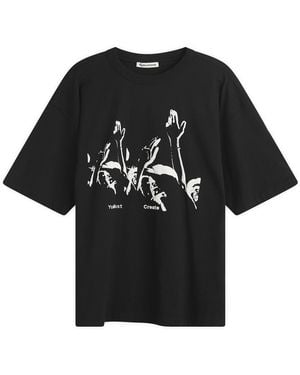 YMC Graphic Triple T-Shirt - Black
