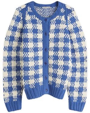 YMC Atomic Cardigan - Blue