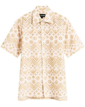 Ahluwalia Kada Short Sleeve Shirt - Natural