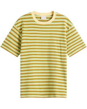 Drole de Monsieur Striped T-Shirt - Yellow