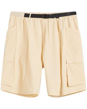 KA_YO_Prototype Lightweight Cargo Shorts - Natural